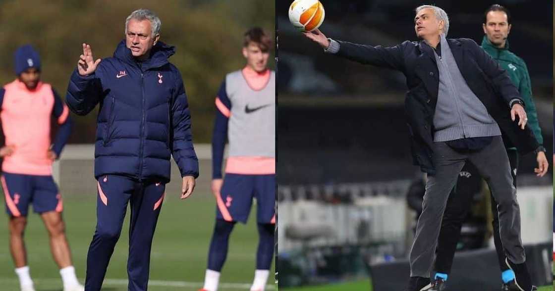South African fans believe ex-Tottenham Hotspur manager Jose Mourinho should quit the game. Image: Instagram South African fans believe ex-Tottenham Hotspur manager Jose Mourinho should quit the game. Image: Instagram