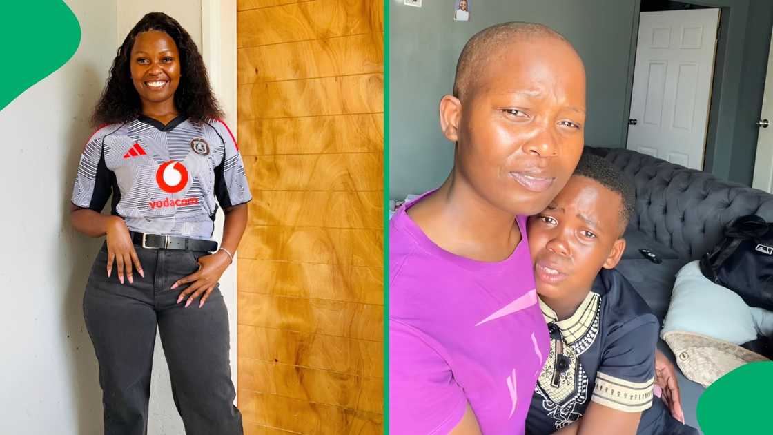 Viewers found the crash-out hilarious as the boy worried about his mother's appearance at his school