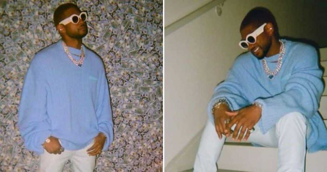 Usher sang 'There Goes My Baby' for a fan Usher sang 'There Goes My Baby' for a fan