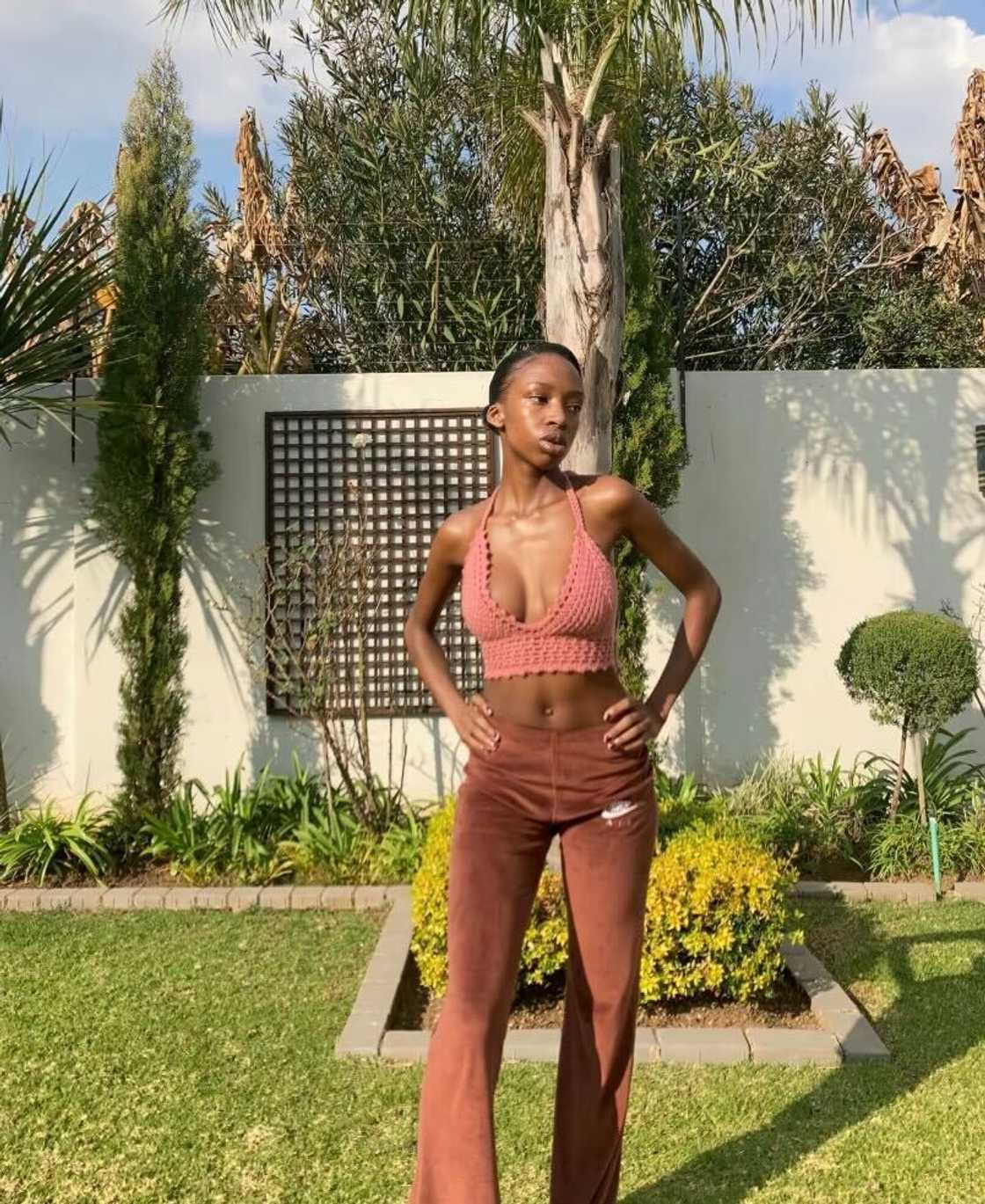 A young woman unveiled her beautiful house, which impressed South Africans. A young woman unveiled her beautiful house, which impressed South Africans.