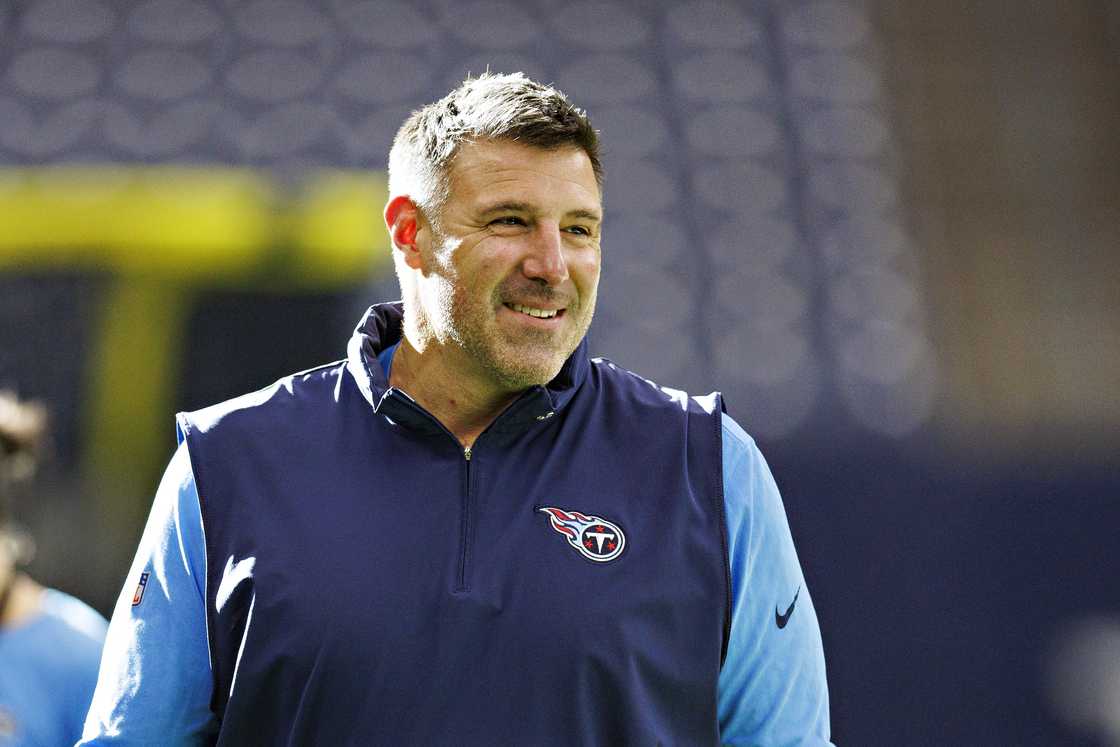 Mike Vrabel in Houston, Texas Mike Vrabel in Houston, Texas