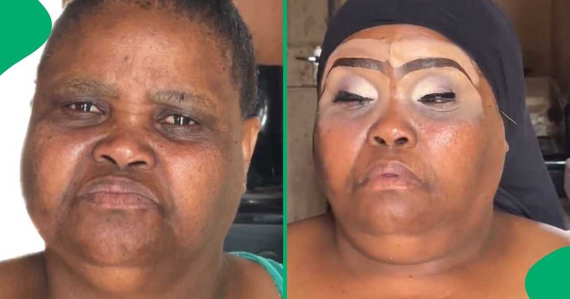 Mzansi not happy with hun's makeup skills Mzansi not happy with hun's makeup skills
