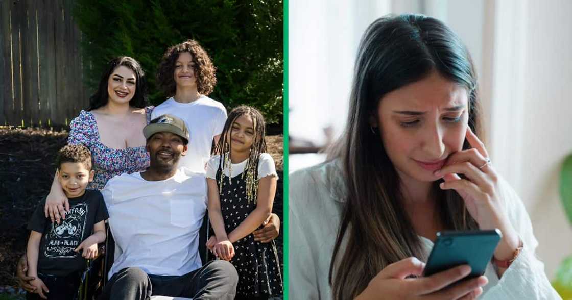 A woman shared a heartbreaking TikTok video of a man with cancer saying his last goodbyes to his family. A woman shared a heartbreaking TikTok video of a man with cancer saying his last goodbyes to his family.
