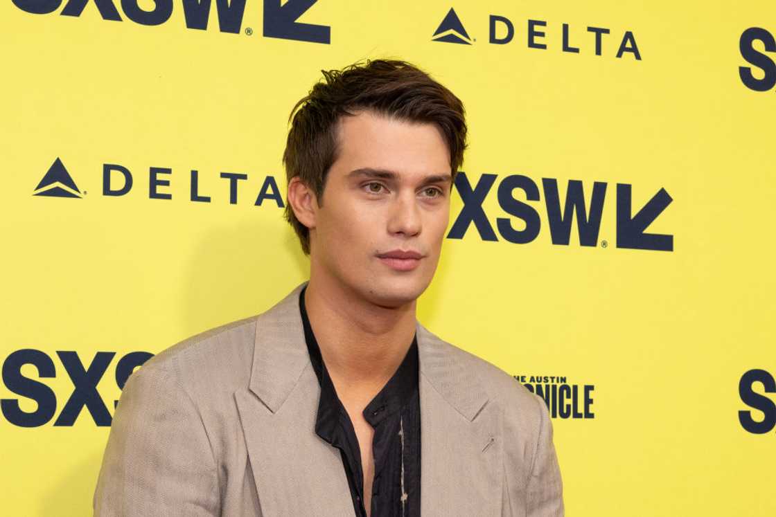 Nicholas Galitzine in Austin, Texas. Nicholas Galitzine in Austin, Texas.