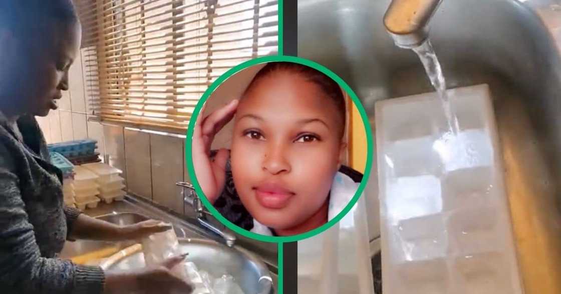 Mzansi woman shows how she is making ends meet in a video. Mzansi woman shows how she is making ends meet in a video.