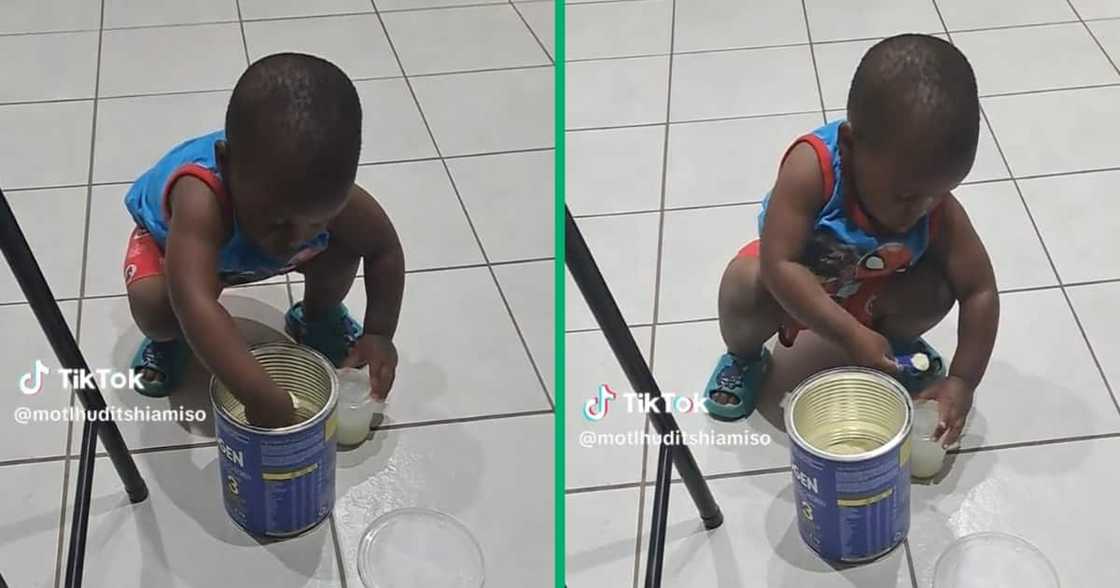 Toddler mixing formula