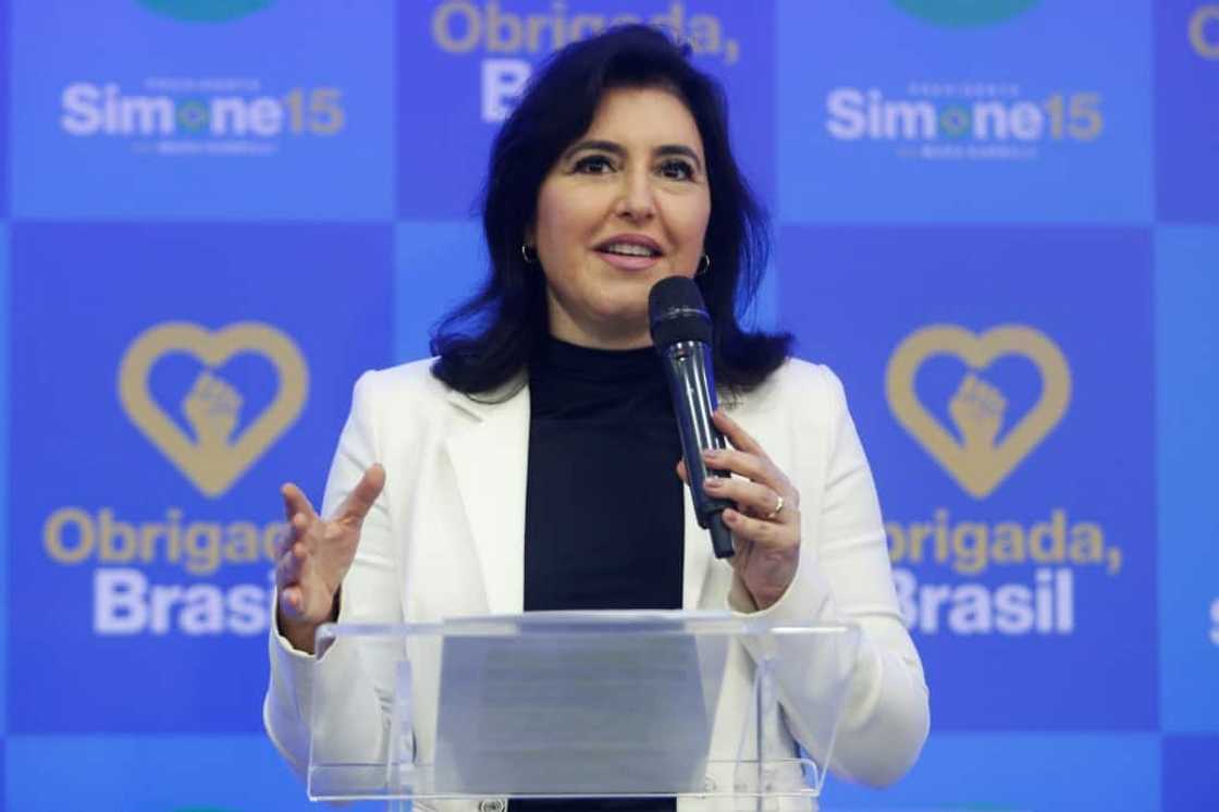 Simone Tebet said she would vote for Lula because of his 'commitment to democracy and the constitution,' which she said she does not see in encumbent Brazilian President Jair Bolsonaro Simone Tebet said she would vote for Lula because of his 'commitment to democracy and the constitution,' which she said she does not see in encumbent Brazilian President Jair Bolsonaro