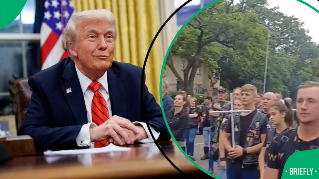 White South Africans cheer for Trump White South Africans cheer for Trump