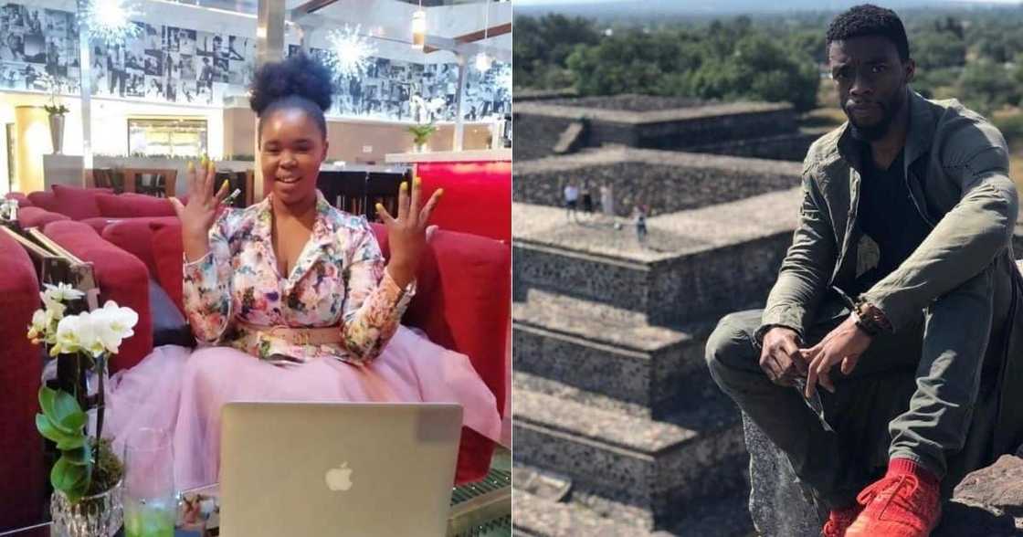 Eish: Mzansi reacts to Zahara’s unique tribute to Chadwick Boseman