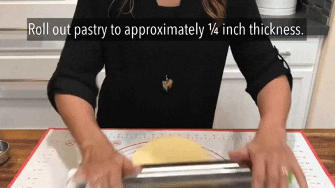 Roll out the dough Roll out the dough