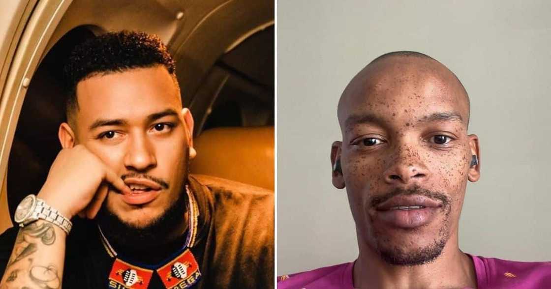 Kiernan 'AKA' Forbes and Nota Nhlamulo Baloyi Kiernan 'AKA' Forbes and Nota Nhlamulo Baloyi