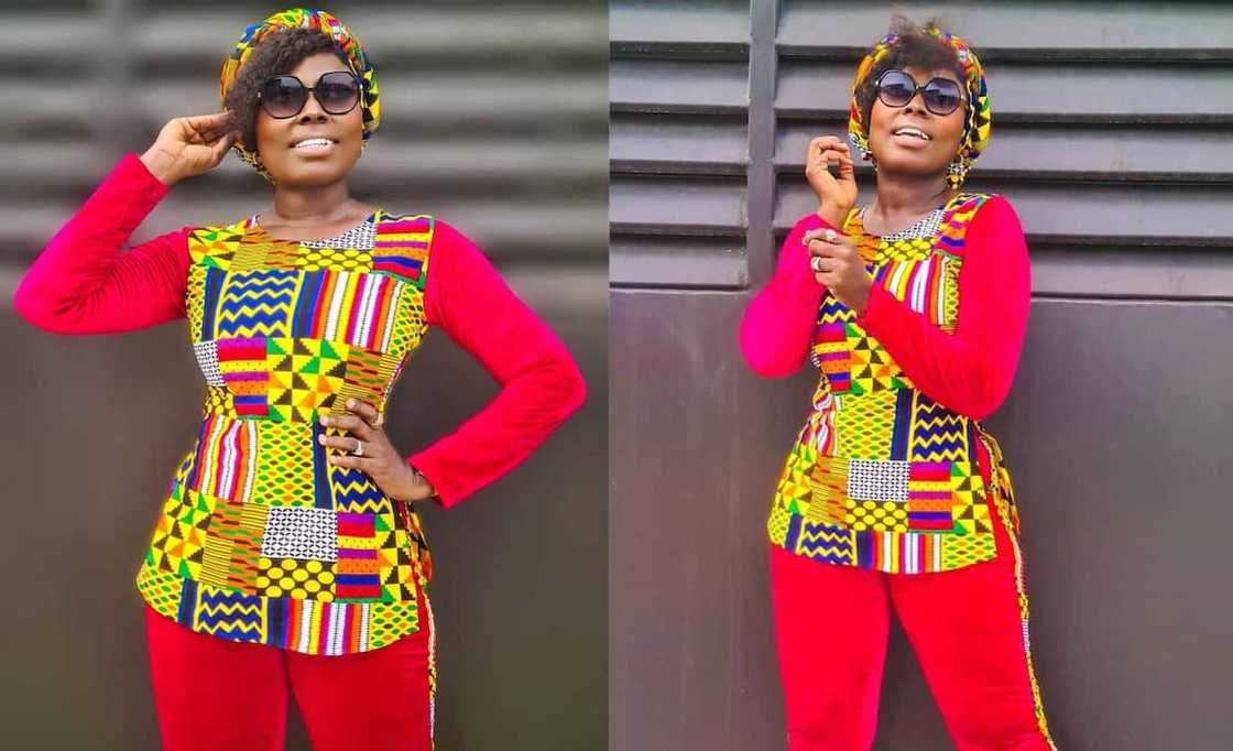 simple Ankara tops on skirt simple Ankara tops on skirt