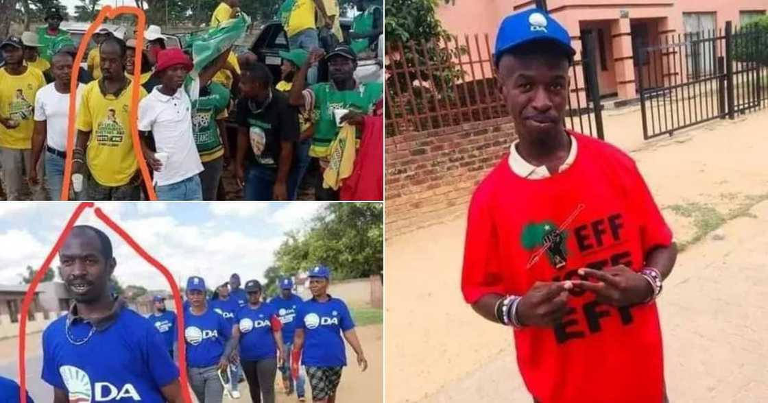 "Grootman moves on": Silly madala can't decide who to vote for, SA in stitches "Grootman moves on": Silly madala can't decide who to vote for, SA in stitches