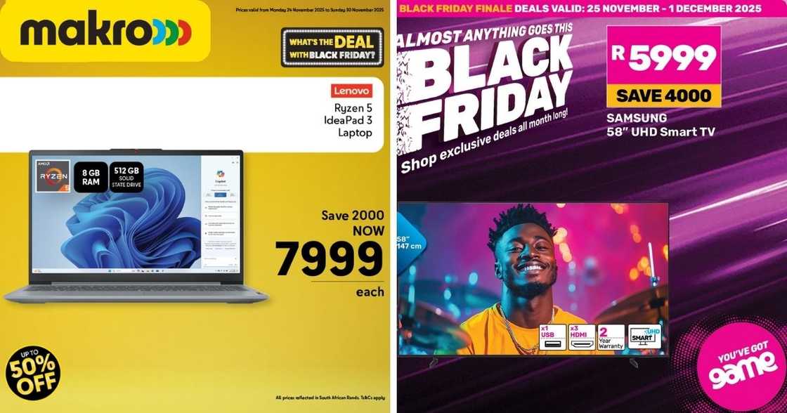 Makro & Game Drop the Best Deals yet for Black Friday Finale Makro & Game Drop the Best Deals yet for Black Friday Finale