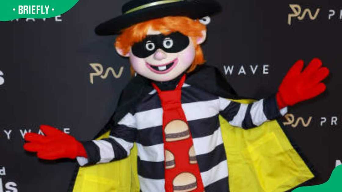 The Hamburglar at Billboard Grammy Party