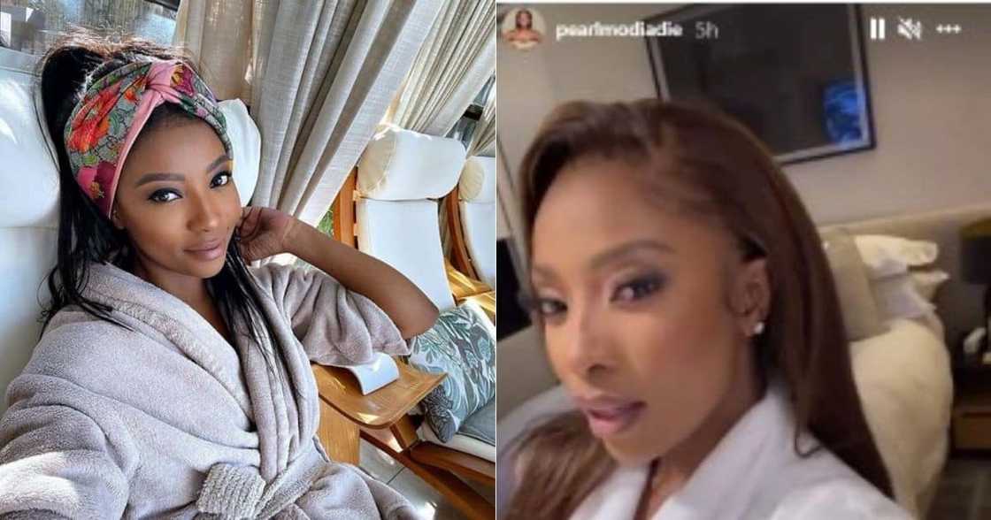 Pearl Modiadie, screenshot, red eye, in video Pearl Modiadie, screenshot, red eye, in video