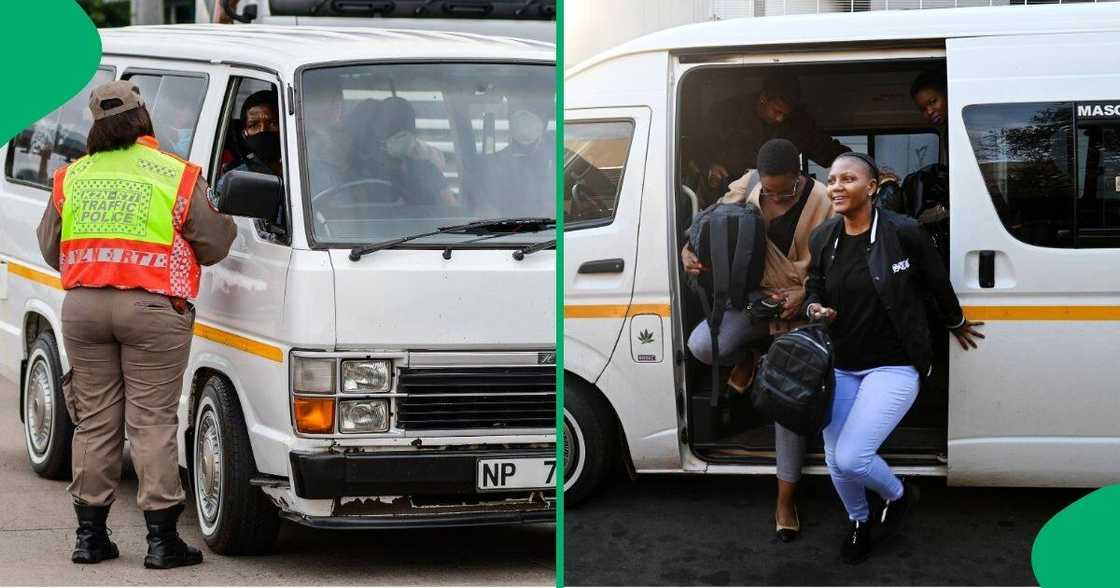 A clip of an overloaded taxi with 37 passengers has gone viral A clip of an overloaded taxi with 37 passengers has gone viral