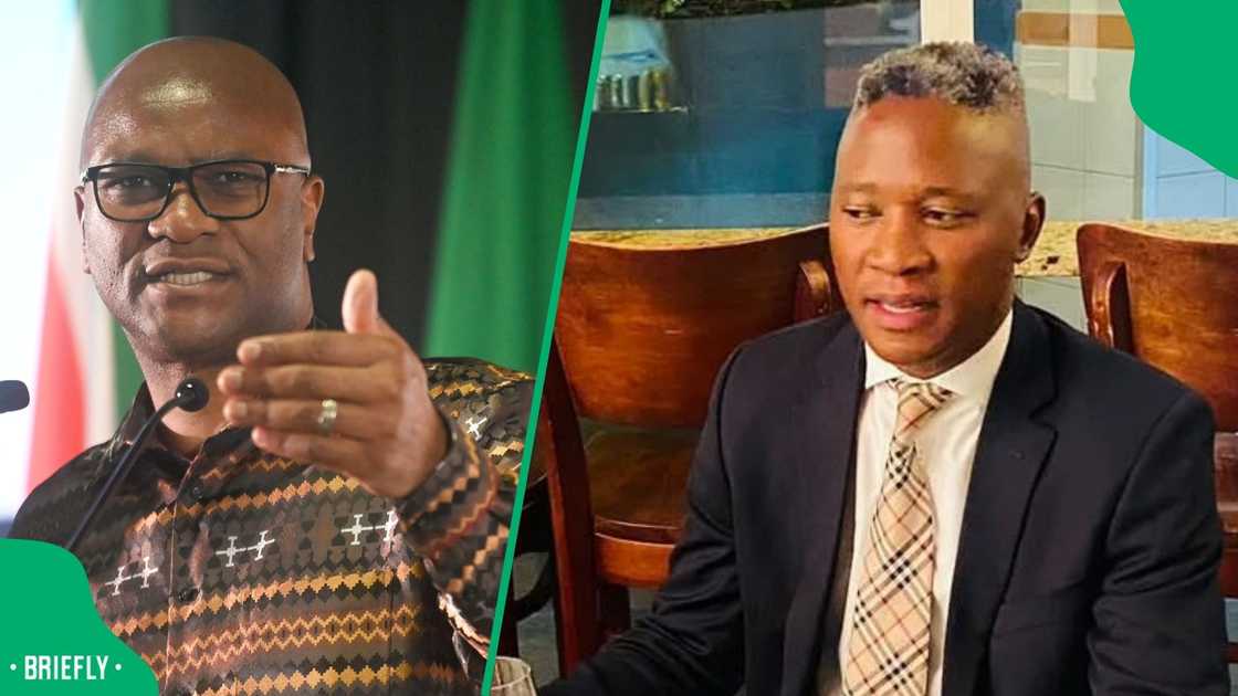 Walter Mokoena reacts to Nathi Mthethwa's cause of death