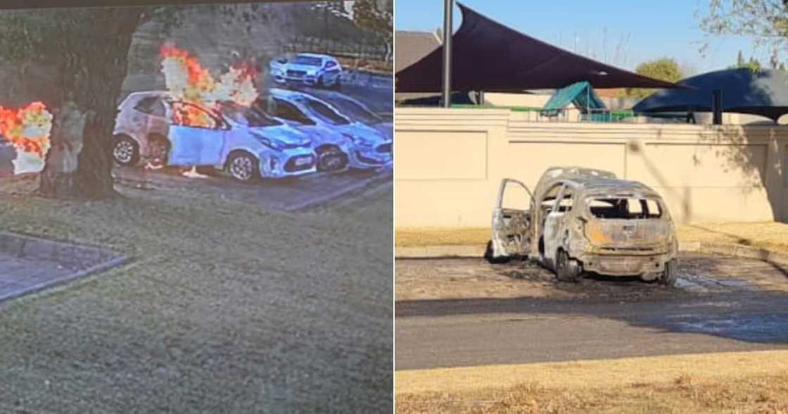 Gauteng mother, Benoni, alleged boyfriend, car on fire, pre-school Gauteng mother, Benoni, alleged boyfriend, car on fire, pre-school