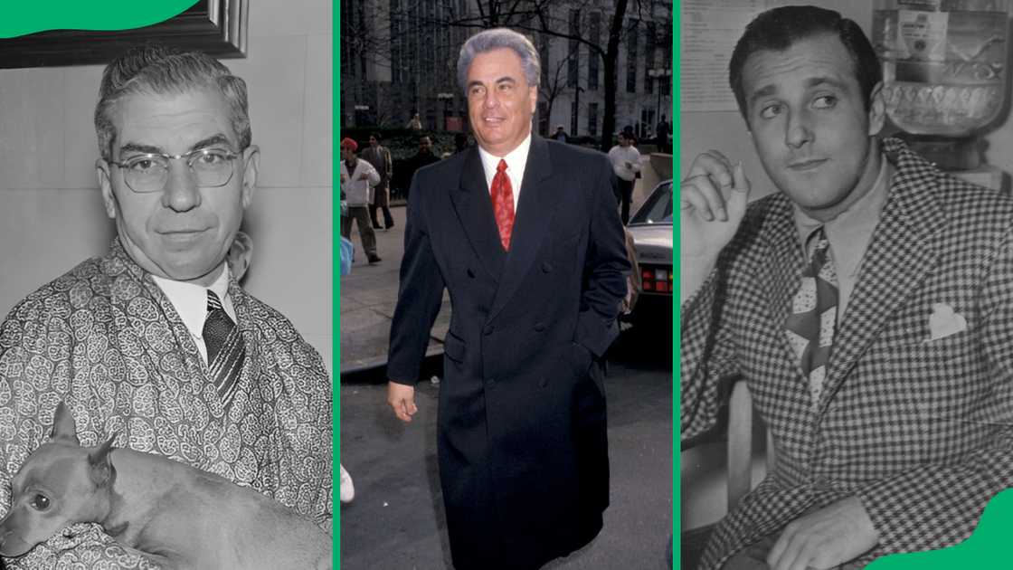 Lucky Luciano, John Gotti, and Benny (Bugsy) Siegel