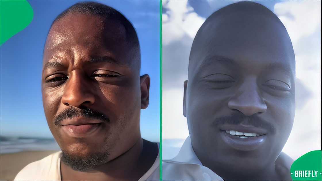 An American man was in awe of South Africa's beauty and shared his experience online. An American man was in awe of South Africa's beauty and shared his experience online.