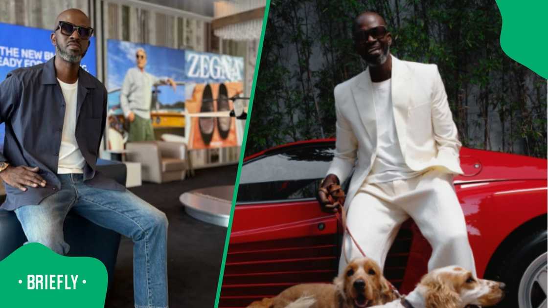 Black Coffee rocked a multimillion rand watch. Black Coffee rocked a multimillion rand watch.