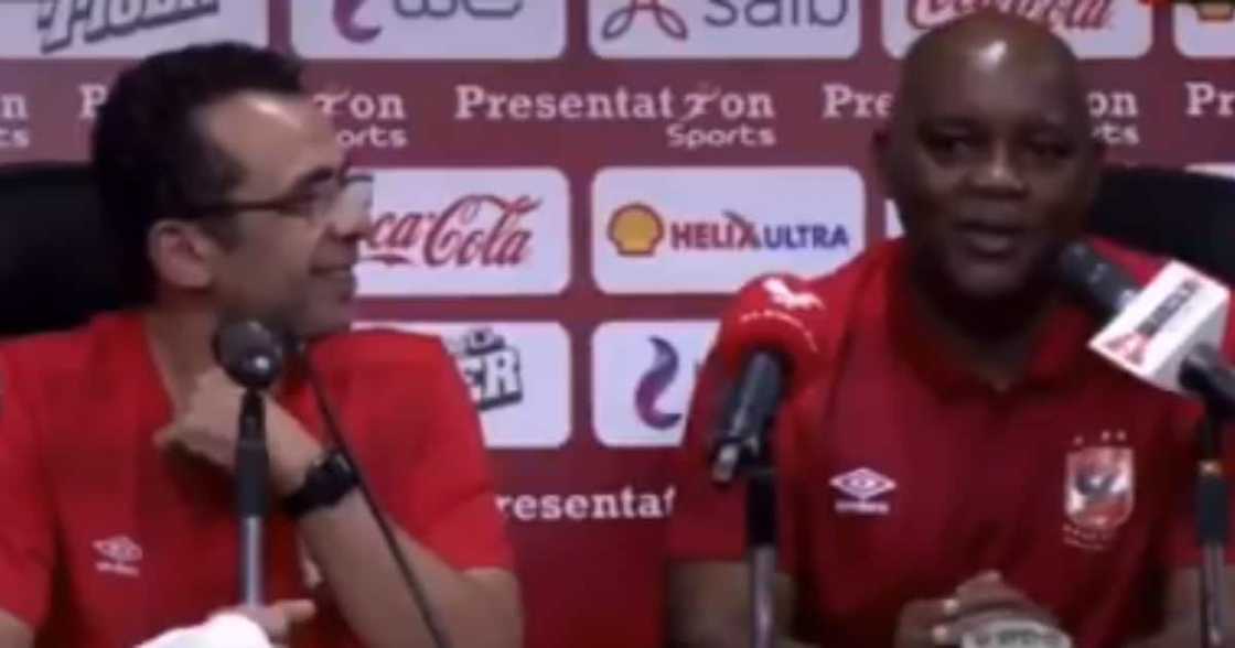 Al Ahly and Pitso Mosimane win the first game together Al Ahly and Pitso Mosimane win the first game together
