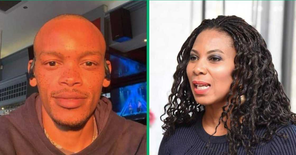 Penny Lebyane dragged by Nota Baloyi Penny Lebyane dragged by Nota Baloyi