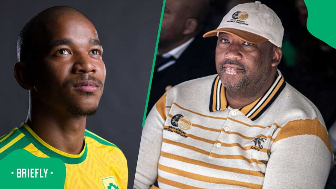 Jayden Adams, Gayton McKenzie, South Africa, Bafana Bafana Jayden Adams, Gayton McKenzie, South Africa, Bafana Bafana