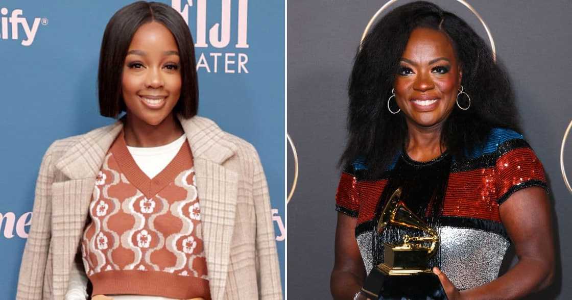 Thuso Mbedu and Viola Davis Thuso Mbedu and Viola Davis