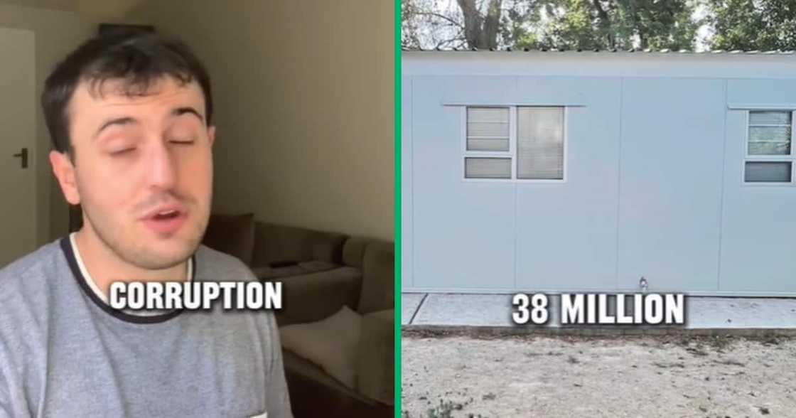 TikTok video exposes a modest container shack reportedly costing North West Municipality R38 million TikTok video exposes a modest container shack reportedly costing North West Municipality R38 million