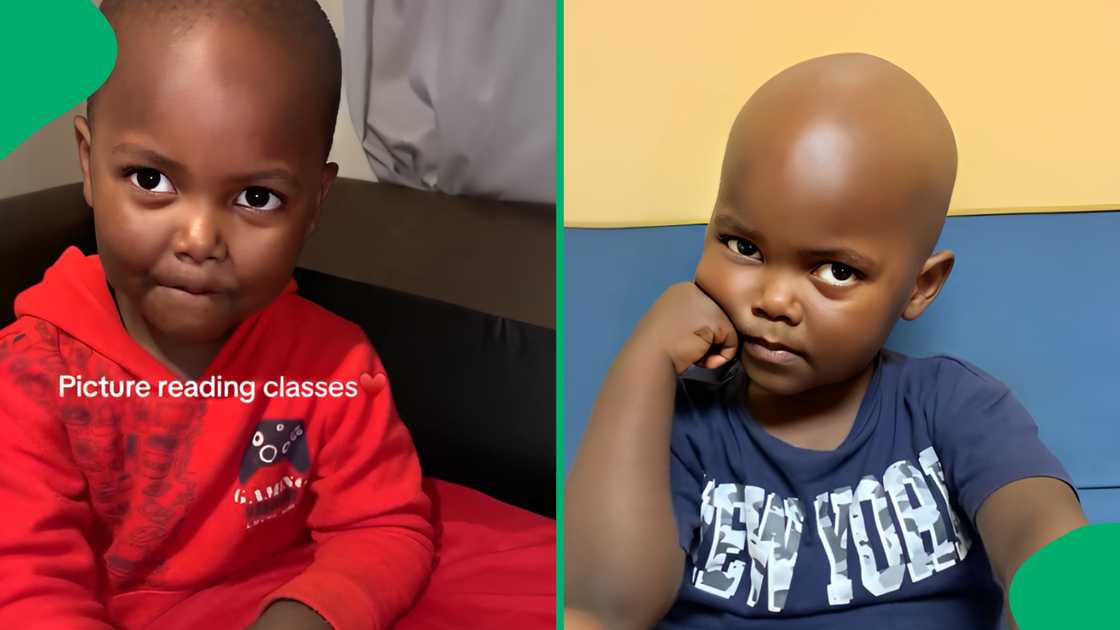 A child taught his mom a thing or two while picture reading, making South Africans laugh. A child taught his mom a thing or two while picture reading, making South Africans laugh.