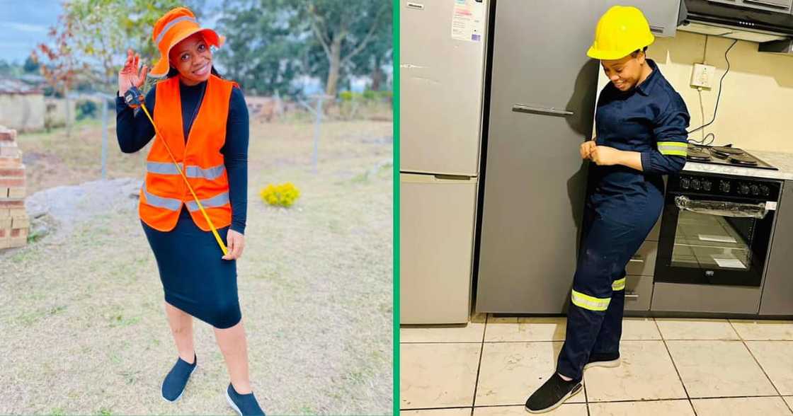 The lady in Durban is a carpenter, mother, and hard-working entrepreneur The lady in Durban is a carpenter, mother, and hard-working entrepreneur