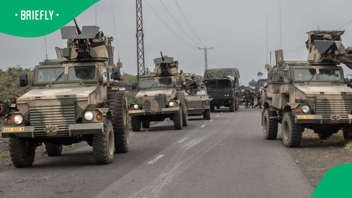 The SANDF said soldiers did not surrender to the M23 The SANDF said soldiers did not surrender to the M23