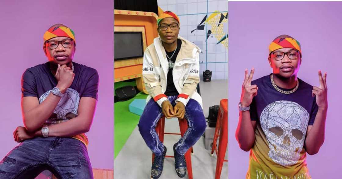 International flex: Master KG shows off triple platinum plaque International flex: Master KG shows off triple platinum plaque