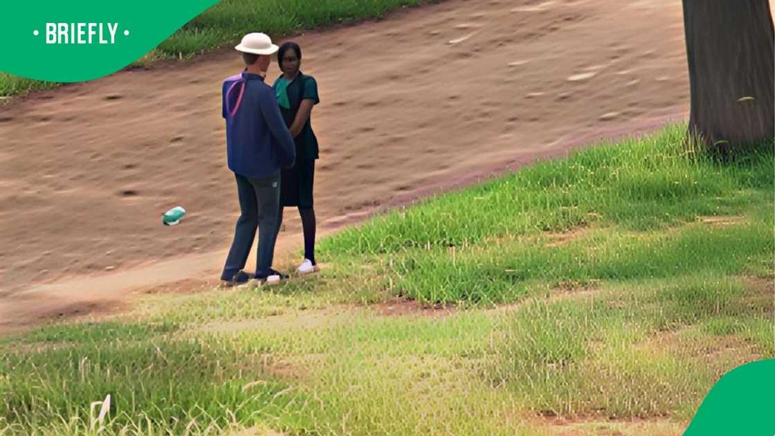 Couple spotted at graveyard in a TikTok video Couple spotted at graveyard in a TikTok video