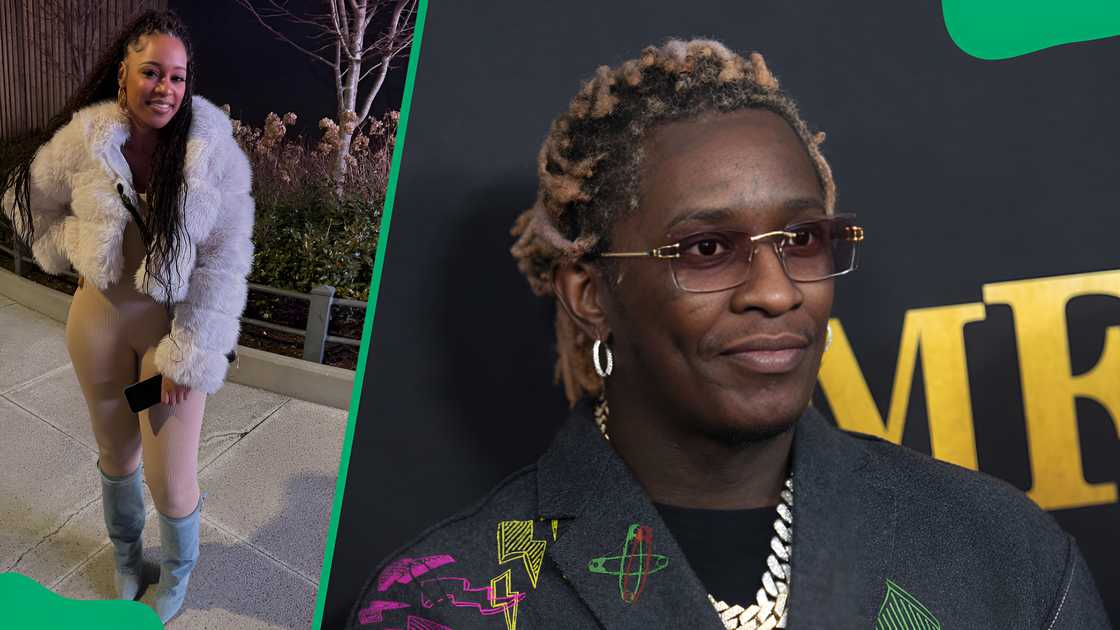 Young Thug's baby momma Young Thug's baby momma