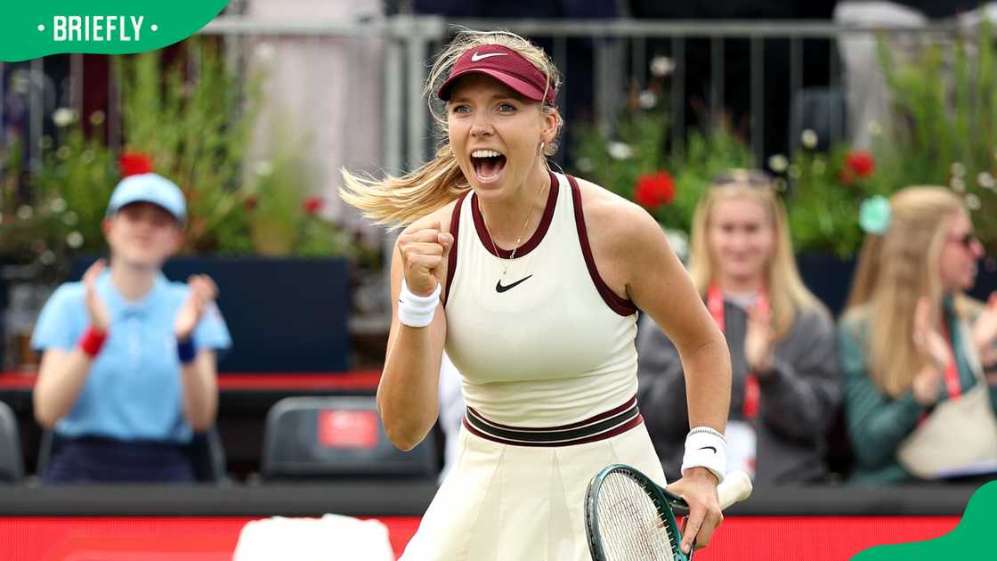 Katie Boulter in London Katie Boulter in London