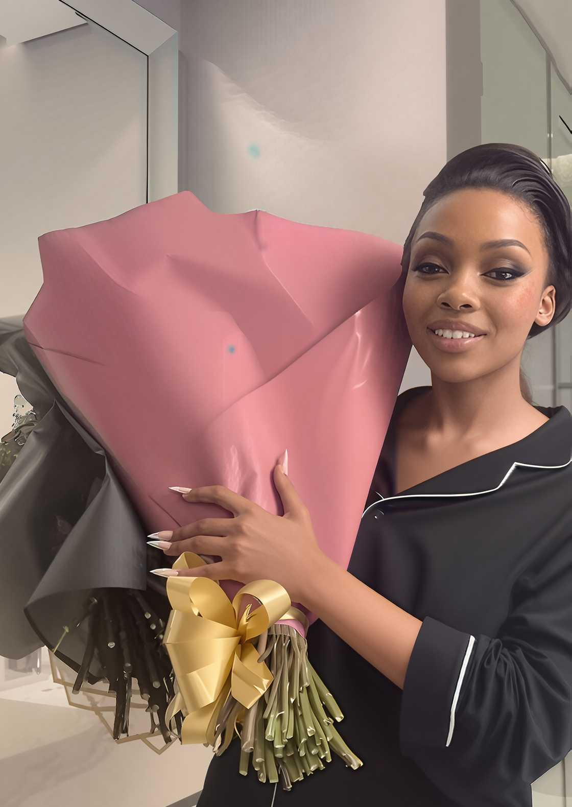 South Africans were amazed by a pupil's matric dance outfit.