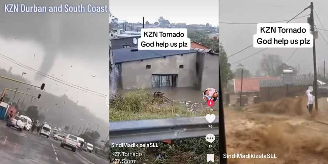Floods and a tornado tore through KZN recently. Floods and a tornado tore through KZN recently.