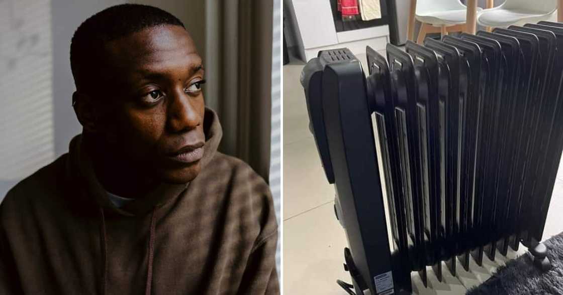 One man is not happy with the functionality of his oil heater One man is not happy with the functionality of his oil heater