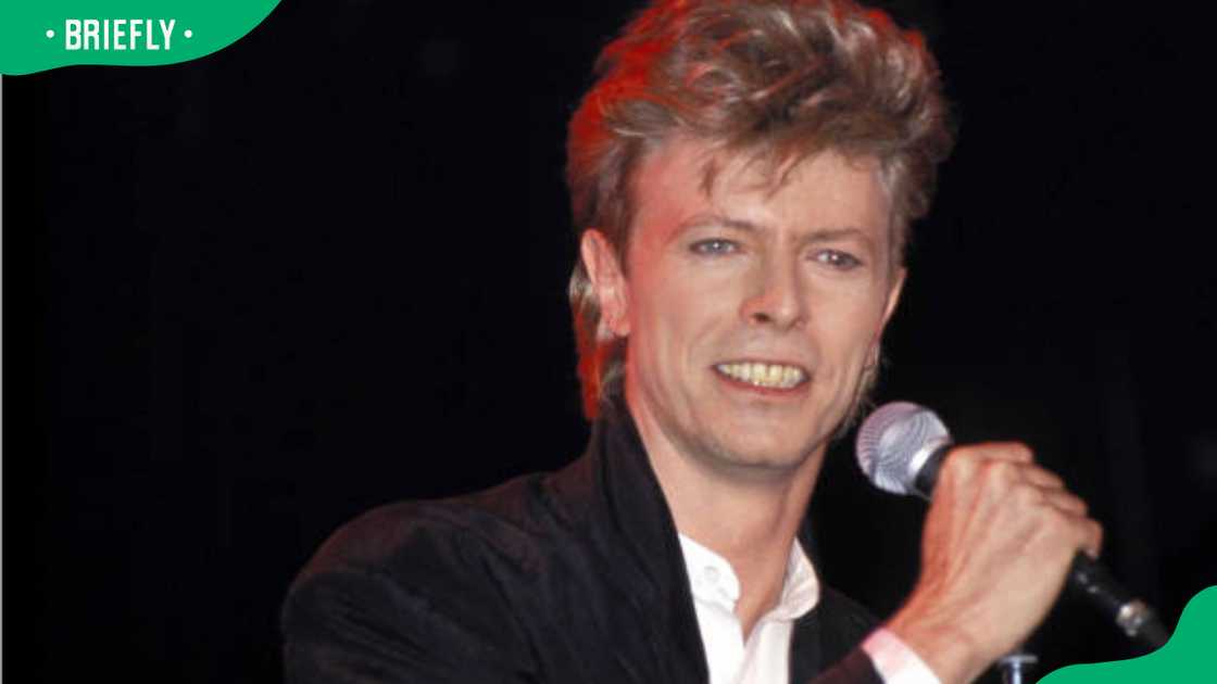 David Bowie during his Glass Spider Tour David Bowie during his Glass Spider Tour