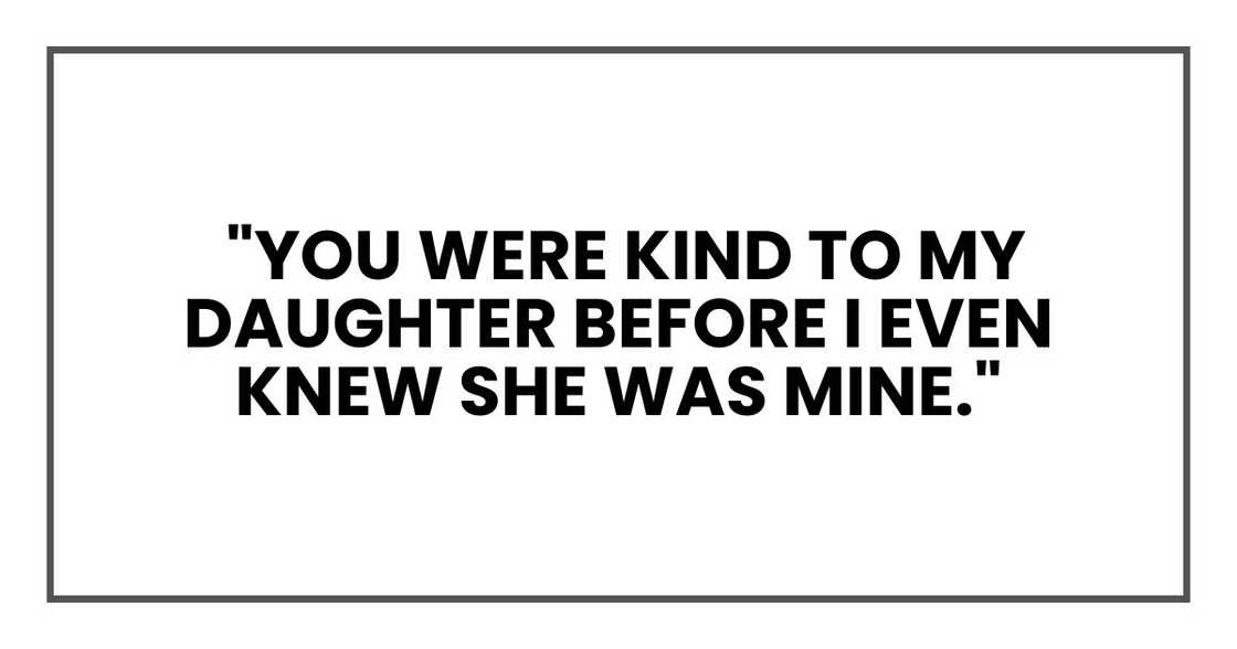 "You were kind to my daughter before I even knew she was mine. Right now Marilyn trusts you more than she trusts me. I need help." "You were kind to my daughter before I even knew she was mine. Right now Marilyn trusts you more than she trusts me. I need help."