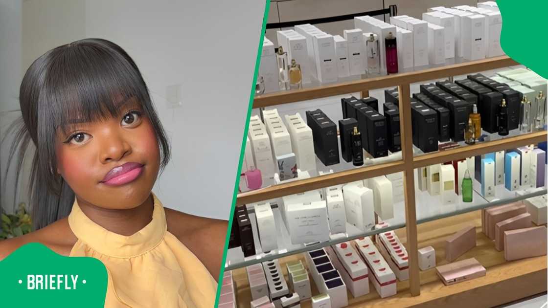 A woman shared an explanation of different perfumes. A woman shared an explanation of different perfumes.