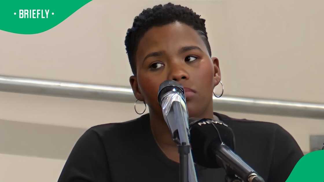 Lourentia Lombaard received a stern warning from judge Nathan Erasmus Lourentia Lombaard received a stern warning from judge Nathan Erasmus