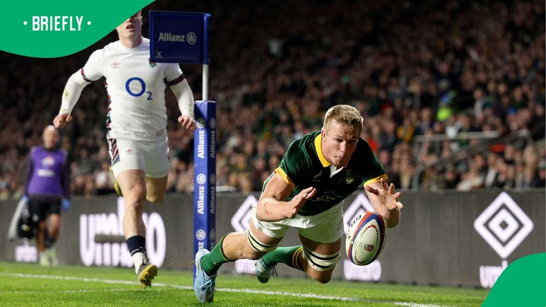 Known for his raw strength and relentless work rate, Du Toit has become a national treasure, and fans love seeing him unwind. Known for his raw strength and relentless work rate, Du Toit has become a national treasure, and fans love seeing him unwind.