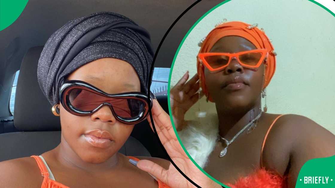 Woman shaves head Woman shaves head