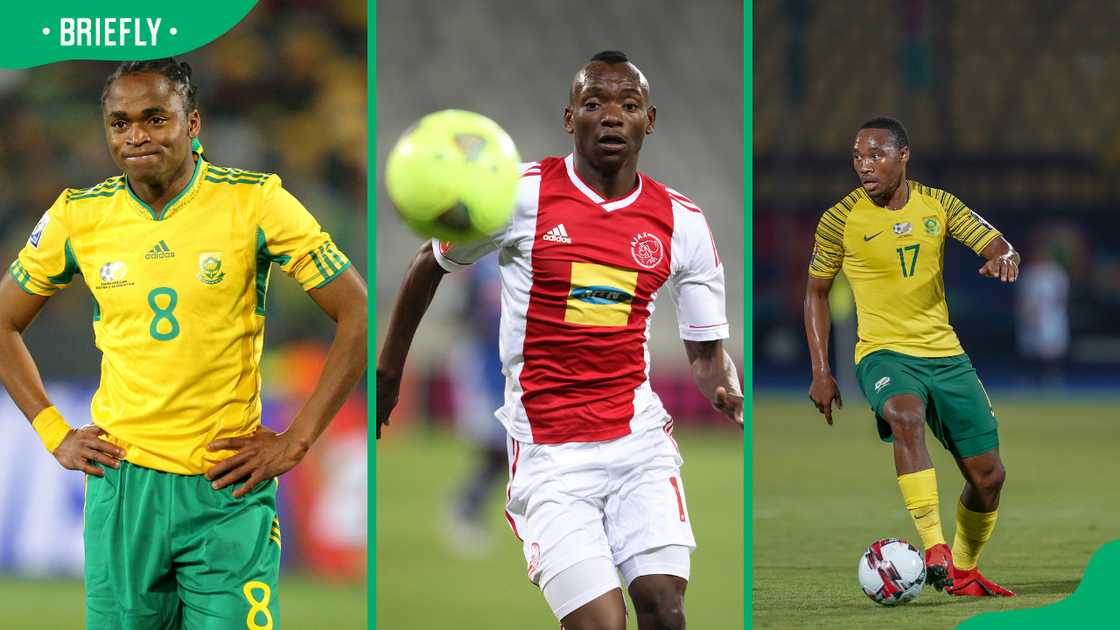 Siphiwe Tshabalala, Khama Billiat, and Sibusiso Vilakazi Siphiwe Tshabalala, Khama Billiat, and Sibusiso Vilakazi