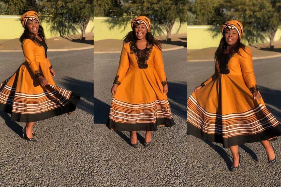 Umbhaco Xhosa traditional attire