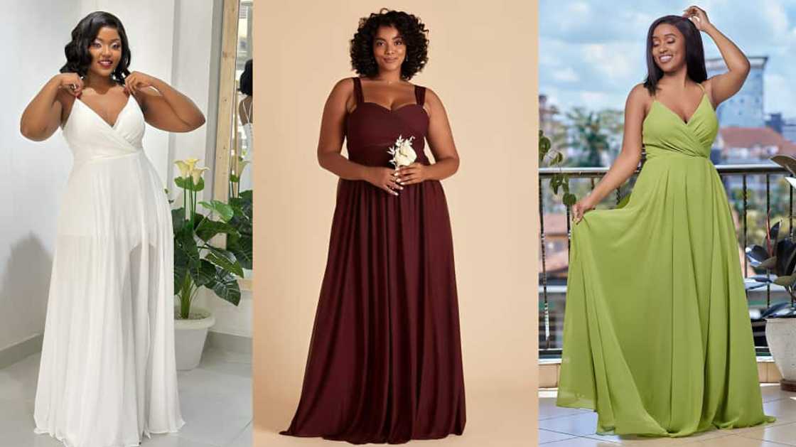 A-shape gowns styles A-shape gowns styles